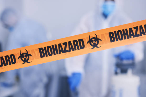 Professional Hoarding Cleanup technician working in Goshen, AR